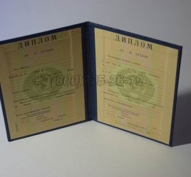 Диплом о Высшем Образовании Казахской ССР в Ростове-на-Дону