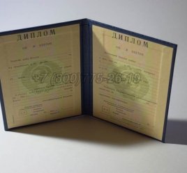 Диплом о Высшем Образовании Узбекской ССР в Ростове-на-Дону