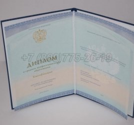 Диплом Колледжа 2022г СпецБланк в Ростове-на-Дону